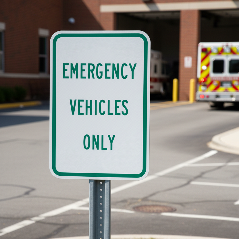 Emergency Vehicles Only