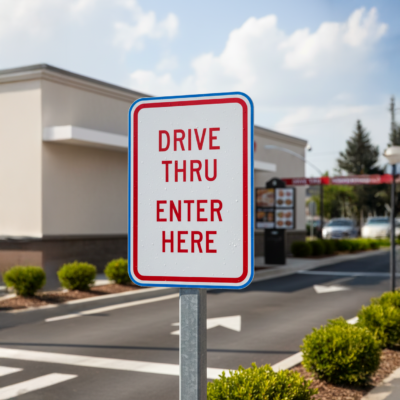 Drive Thru Enter Here