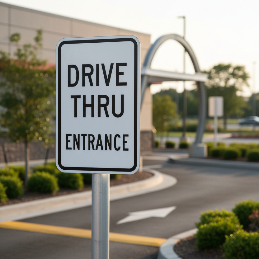 Drive Thru Entrance