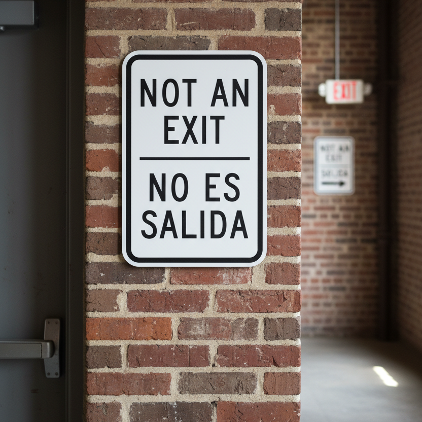 Not An Exit No Es Salida - Image 2