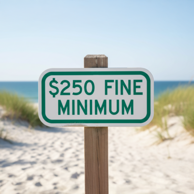 $250 Fine Minimum
