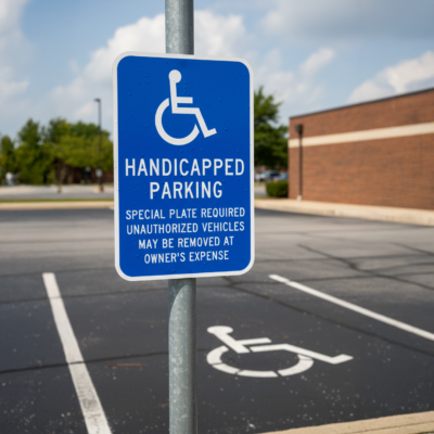 (HDCP SY), HANDICAPPED PARKING SPECIAL PLATE