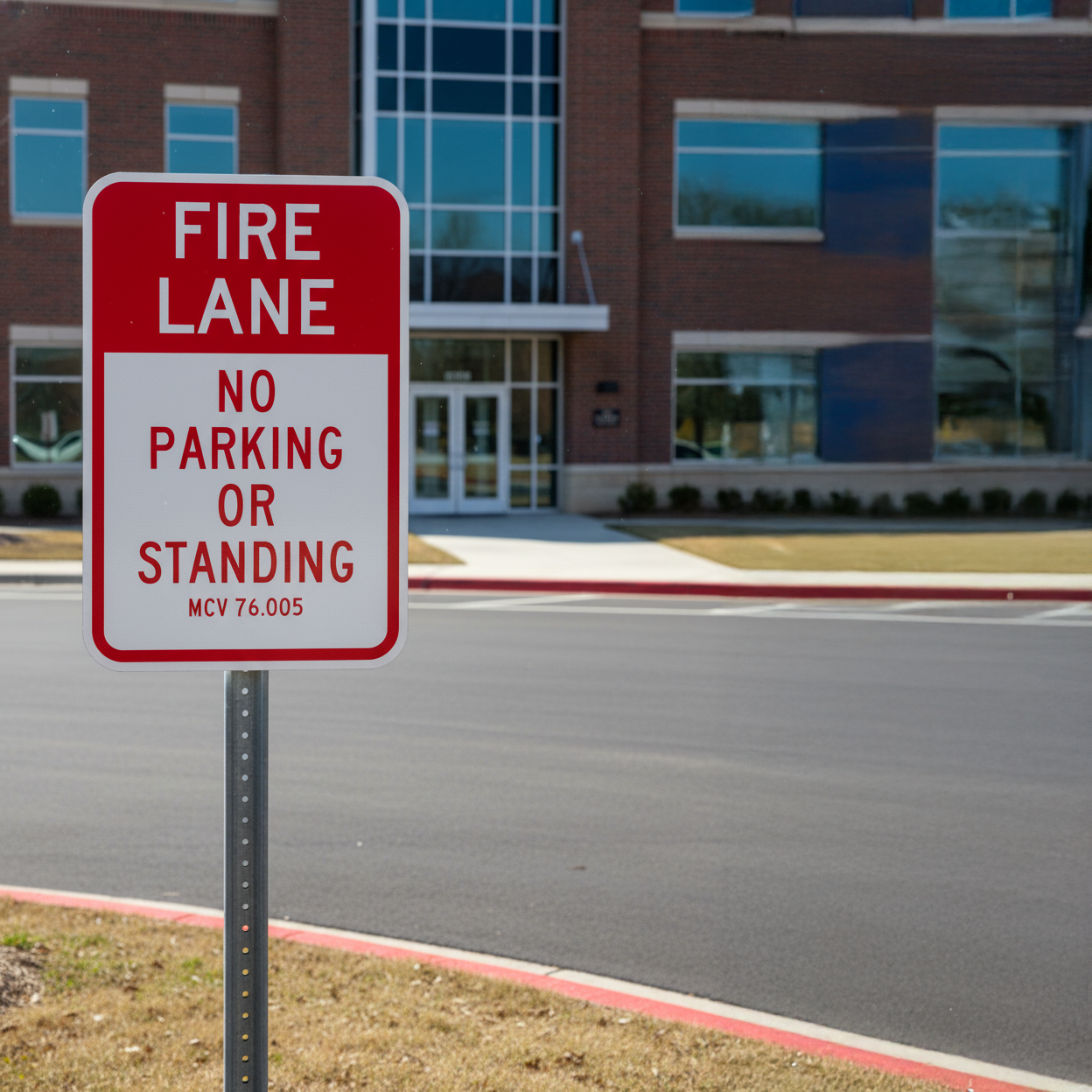 Fire Lane No Parking Or Standing Mcv 76.005