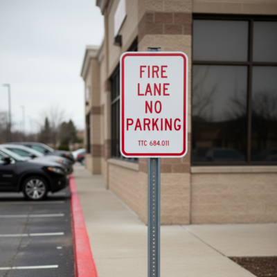 Fire Lane No Parking Ttc 684.011