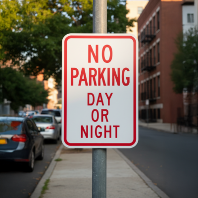 No Parking Day Or Night