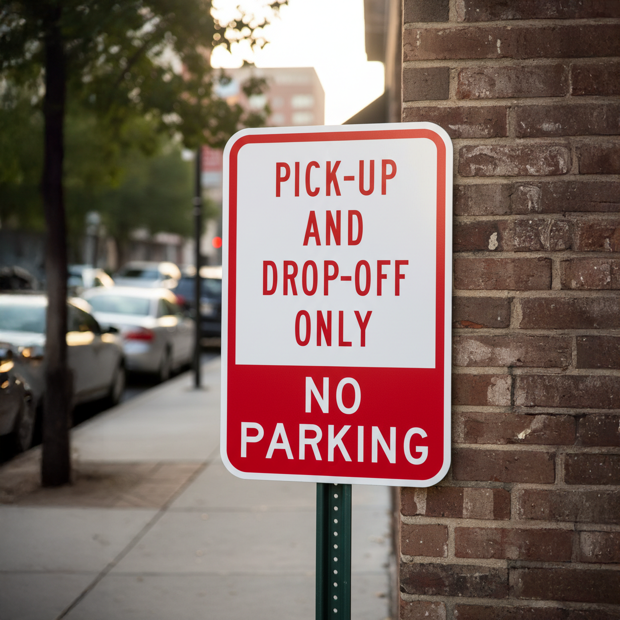 Pick-Up And Drop-Off Only No Parking - Image 2