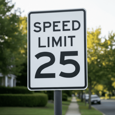 Speed Limit 25