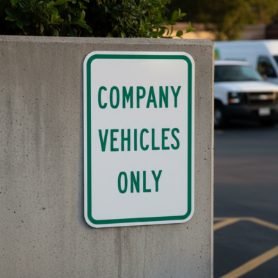 Company Vehicles Only