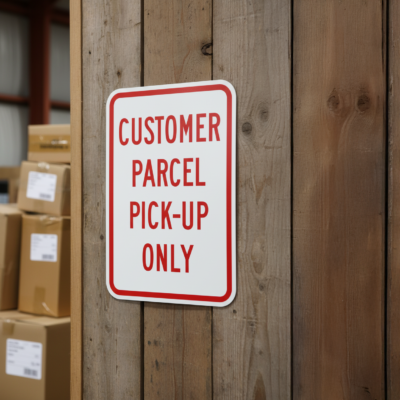 Customer Parcel Pick-Up Only