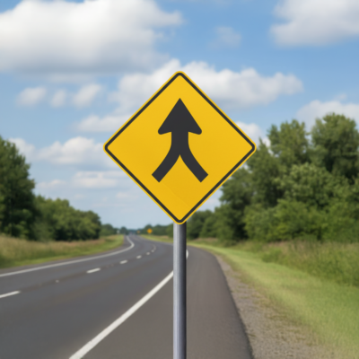 Intersection Merging Symbol