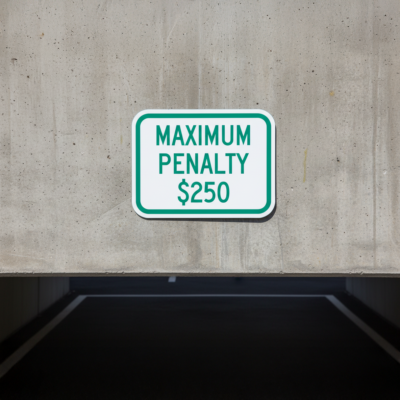 Maximum Penalty $250