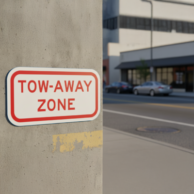 Tow-Away Zone