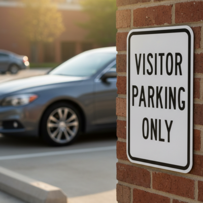 Visitor Parking Only