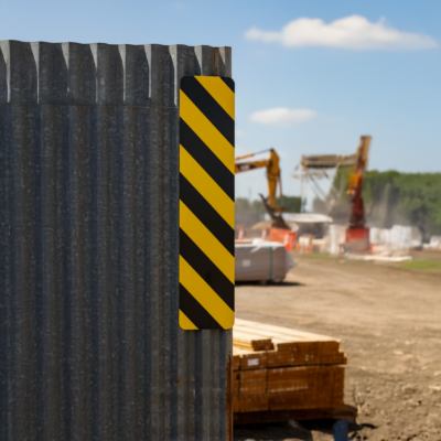 Caution Marker, Down And Right