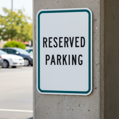 Reserved Parking