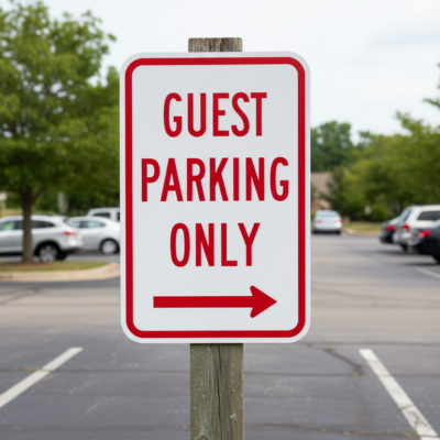 Guest Parking Only