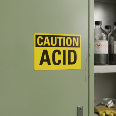 Caution Acid