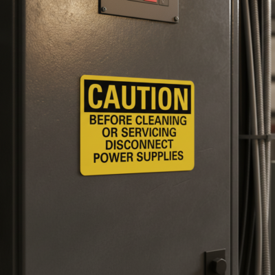 Caution Before Cleaning Or Servicing Disconnect