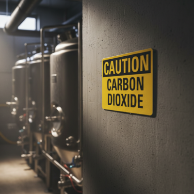 Caution Carbon Dioxide