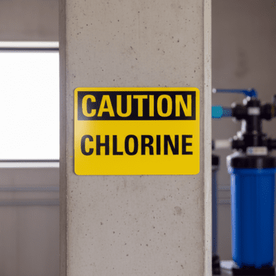 Caution Chlorine