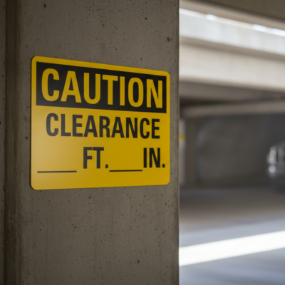 Caution Clearance ___Ft.___In.