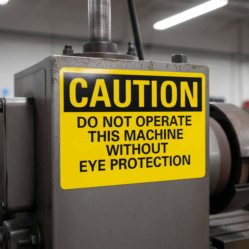 Caution Do Not Operate This Machine Without - Image 2