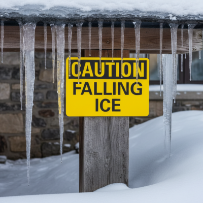 Caution Falling Ice