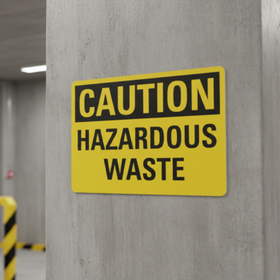 Caution Hazardous Waste