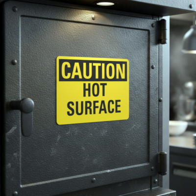 Caution Hot Surface