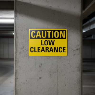 Caution Low Clearance