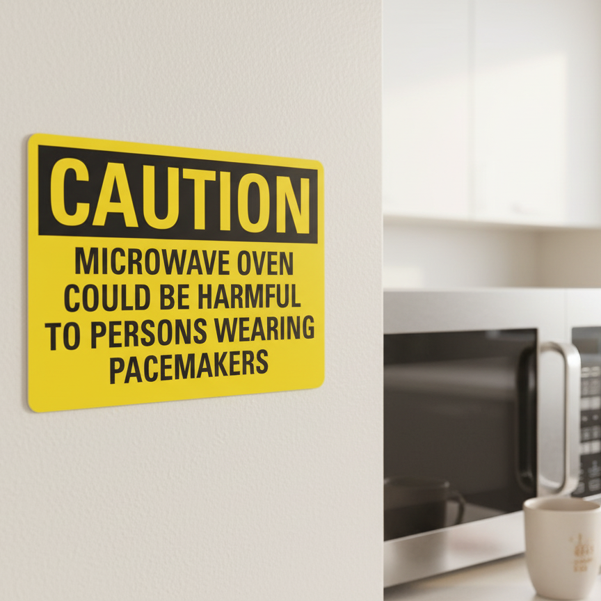 Caution Microwave Oven Could Be Harmful To