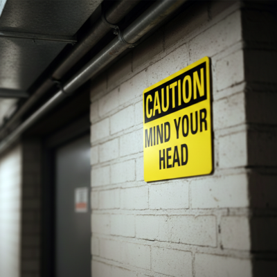 Caution Mind Your Head