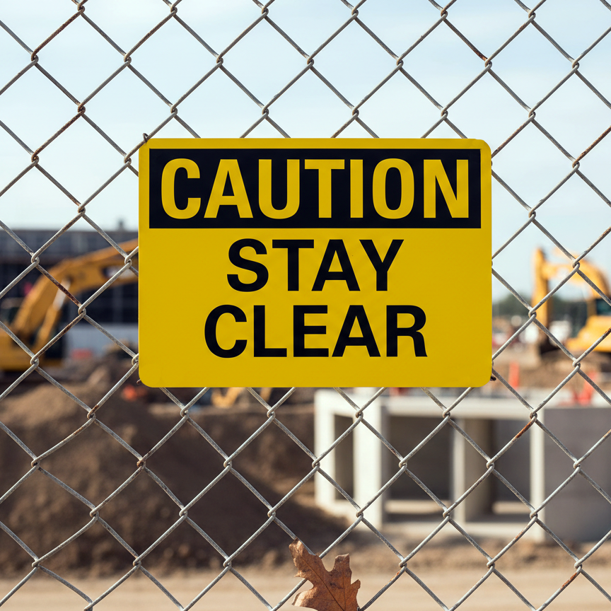Caution Stay Clear - Image 2