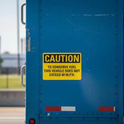 Caution To Conserve Fuel This Vehicle Does