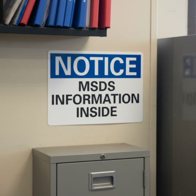 Notice Msds Information Inside