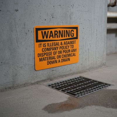 Warning It Is Illegal & Against Company Policy