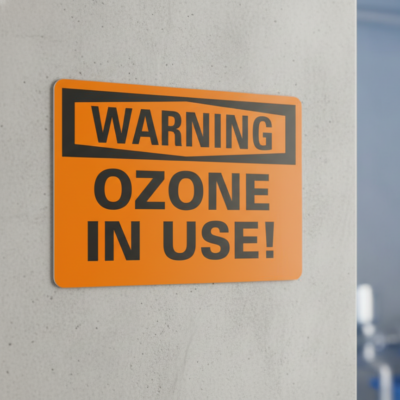 Warning Ozone In Use!