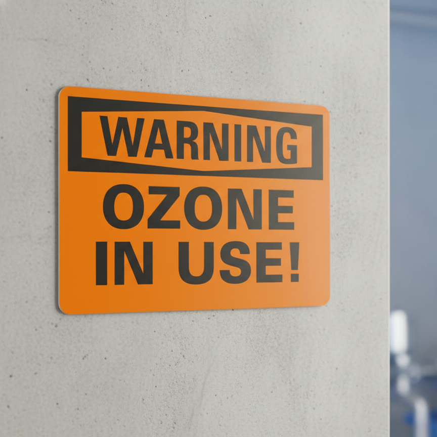 Warning Ozone In Use!