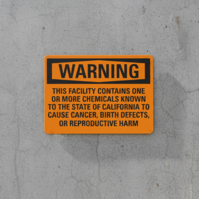 Warning This Facility Contains One Or More