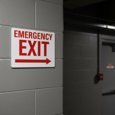 Emergency Exit (Right Arrow)