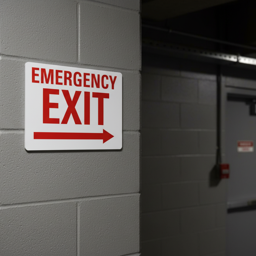 Emergency Exit (Right Arrow)