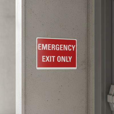 Emergency Exit Only