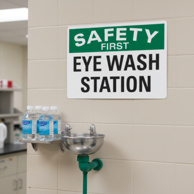 Safety First Eye Wash Station
