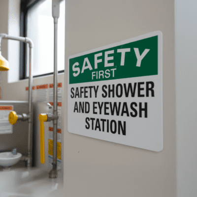 Safety First Safety Shower And Eyewash Station