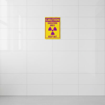 Caution Radiation Area (Sym) Keep Out