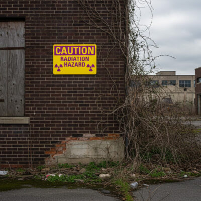 Caution Radiation (Sym) Hazard (Sym)