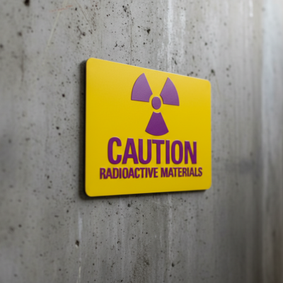 (Sym) Caution Radioactive Materials