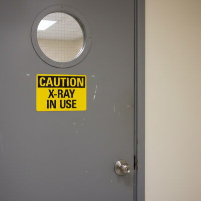 Caution X-Ray In Use