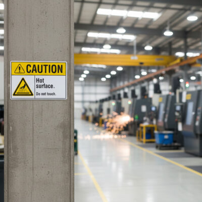 Caution Hot surface. Do not touch.