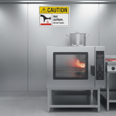 Caution Hot surface. Do not touch.